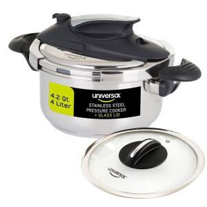 Universal 4.2 Quart Stainless Steel Pressure Cooker