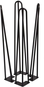 Set of 4 28" Heavy Duty 3 Rod Hairpin Table Legs, 1/2" Diameter - NEW