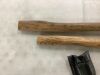 Wooden Axe Handles, 23.6" & 17"  - 3