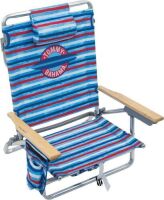 &nbsp;Tommy Bahama 5-Position Classic Lay Flat Folding Backpack Beach Chair