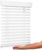 Lotus & Windoware Cordless 2 Inch Faux Wood Blinds, 24" x 36" 