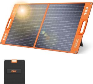 EBL Solar Apollo 100W Portable Solar Panel 