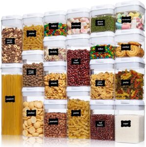 Vtopmart Airtight Food Storage Containers, 20 Pieces 