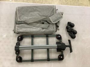 Small Pet Carrier with Wheels 