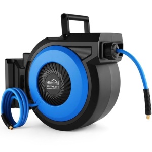 80FT + 6.5FT Retractable Air Hose Reel