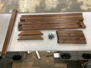 Square Wood Wedding Backdrop Stand - Unknown if Complete 