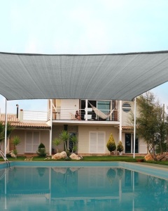 Quictent 20x26ft Sun Shade Sail for Patio, 185GSM Heavy Duty Rectangular Outdoor Sunshades UV Block Outside Canopy Cover for Backyard