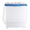 TACKLIFE 17.6 lbs Mini Compact Twin Tub Washing Machine - Appears New