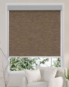 Persilux Roller Shades, Brown, 31" x 72" 