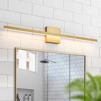 Epinl Gold Vanity Light, 31.5 inch, 22W LED Dimmable 