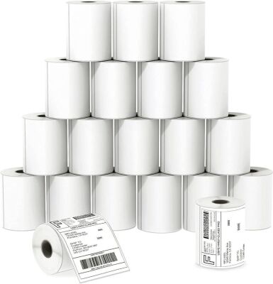  MFLABEL 4x6 Direct Thermal Labels, 250 Labels/Roll, 20 Rolls 