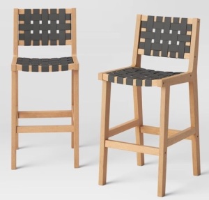 Colton 2pk Bar Height Strapping Dining Chairs - Threshold™ designed with Studio McGee $350.00