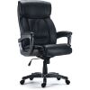  Lockland Ergonomic Leather Managers Big & Tall Chair, 400 lb. Capacity