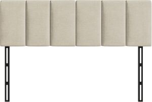 HAOBO Home Upholstered Foldable Headboard, King