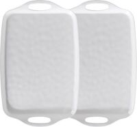 Large Serving Tray with Handles, 19&rdquo;x12&rdquo;, Set of 2&nbsp;
