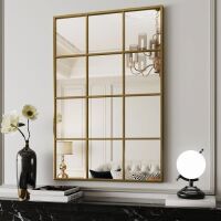 Window Pane Wall Mirror 24" x 36"&nbsp;