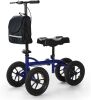 OasisSpace Bariatric Knee Walker with 12 inch Pneumatic Tires