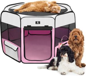 X-ZONE PET Portable Foldable Pet Playpen