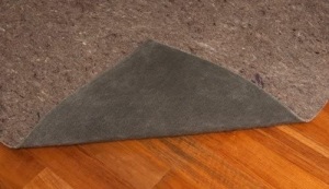 Ultra Plush Non-Slip Rug Pad for Hard Surfaces and Carpet, 4' x 6' - Appears New 