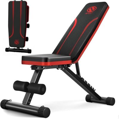 NFEET Adjustable Weight Bench 