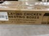 Eggluuz Chicken Nesting Box, 3 Holes  - 5