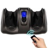 Therapeutic Foot Massager w/ High Intensity Rollers, Remote, 3 Modes