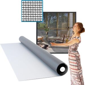 Docazoo DocaScreen Window Screen Replacement 48 Inch x 100 Feet