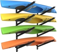 Adjustable Kayak Storage Rack, Freestanding Sup Storage Stand, Weatherproof Canoe Holder, Heavy Duty Paddleboard Bracket, Surfboard Bracket for Indoor, Outdoor, Garage, Shed, Dock&hellip;