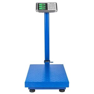 TUFFIOM 661 LBS Weight Heavy Duty Electronic Platform Scale with LCD Display Blue