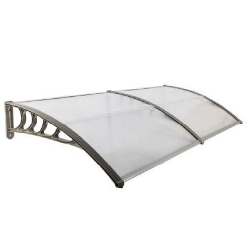 Outdoor Polycarbonate Front Door Window Awning&nbsp; 35" x 77"&nbsp;