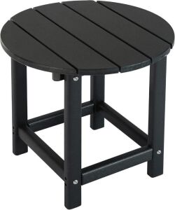 Round Adirondack Side Table