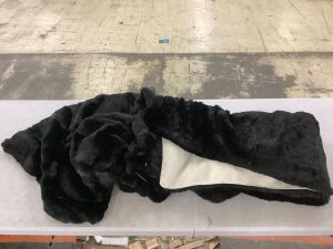 Faux Fur Rug, Unknown Size 