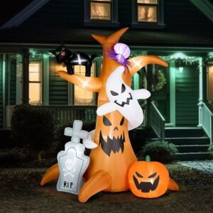 8FT Scary Tree Halloween Inflatable Decoration