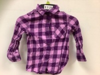 Lot of (2)&nbsp;Outdoor Kids Flannel Shirts, 4T, Appears New, Sold as is