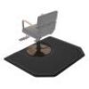 OmySalon 4' x 5' x 7/8"&nbsp;Anti Fatigue Hexagon Mat for Round Base Styling Chair&nbsp;