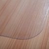 Lot of (5) Clear PVC Desk Protector Pads, Uknown Size - NEW