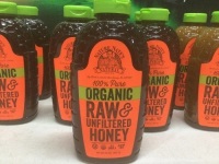 Lot of (9) Nature Nate's 100% Pure Organic Raw & Unfiltered Honey