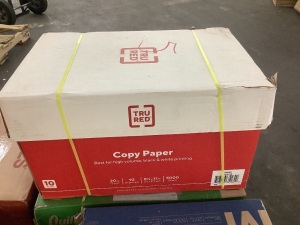 TRU RED 8.5" x 11" Copy Paper, 20 lbs., 92 Brightness, 5000 Sheets 