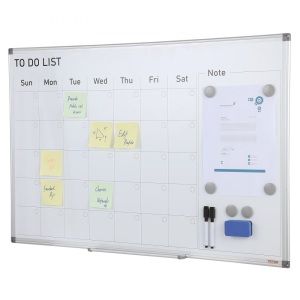 VEVOR Magnetic Dry Erase Calendar Whiteboard, 36 x 24