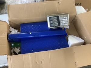 TUFFIOM 661lbs Weight Electronic Platform Scale 