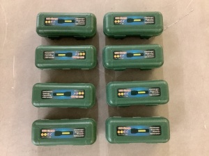 Lot of (8) USB Rechargeable Mini Flashlight 