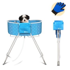 Folding Pet Tub with Stand