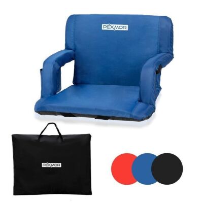  PEXMOR Portable Bleachers Padded Seats 