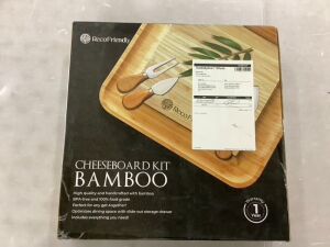 Bamboo Cheeseboard Kit 