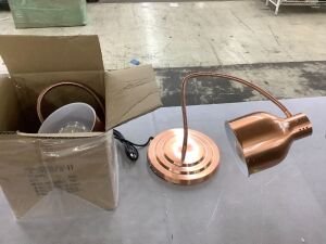 Lot of (2) Food Warmer Lamps 