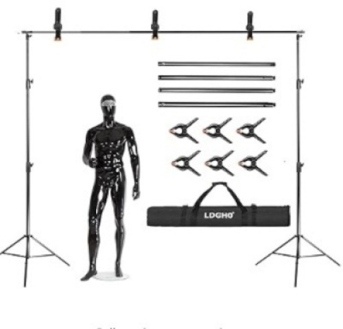 8.5 X 10FT/2.6 X 3M Background Stand Support System Kit with Carrying Case for Clamps and Canvas,for Photo Video Shooting $39.99