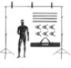 8.5 X 10FT/2.6 X 3M Background Stand Support System Kit with Carrying Case for Clamps and Canvas,for Photo Video Shooting $39.99