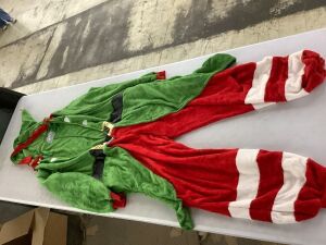 Funziez! Adult Elf Onesie, X-Large