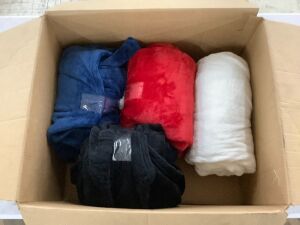 Lot of (4) Plush Robes