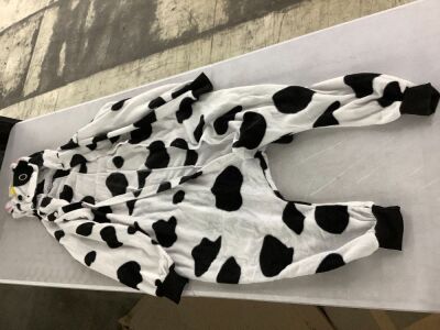 Funziez! Adult Cow Onesie, Large 